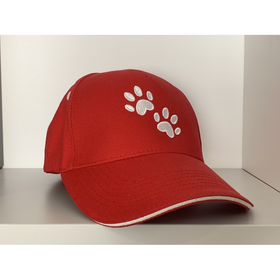 Red Cap - Embroidered With Parkhead Primary School Logo